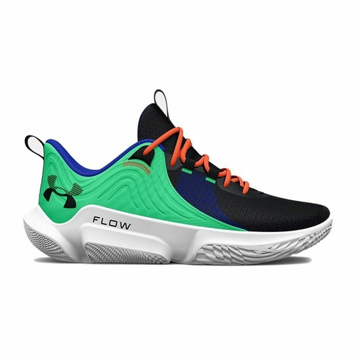 Basketball Shoes for Adults Under Armour Flow Futr X Green Men - Image 2
