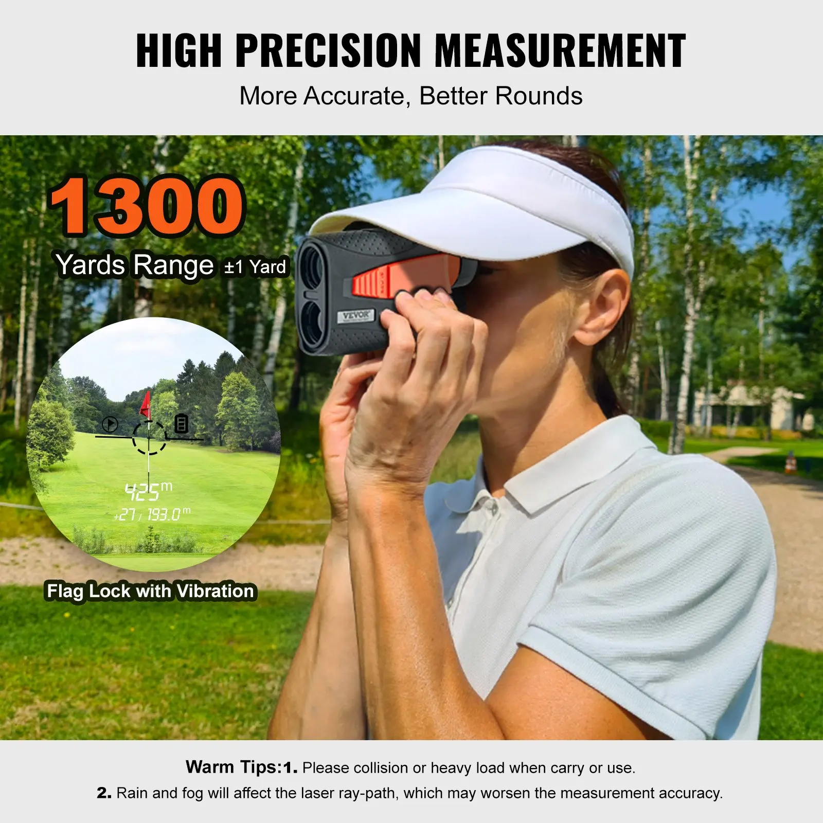 VEVOR Magnetic Golf Rangefinder - Image 5