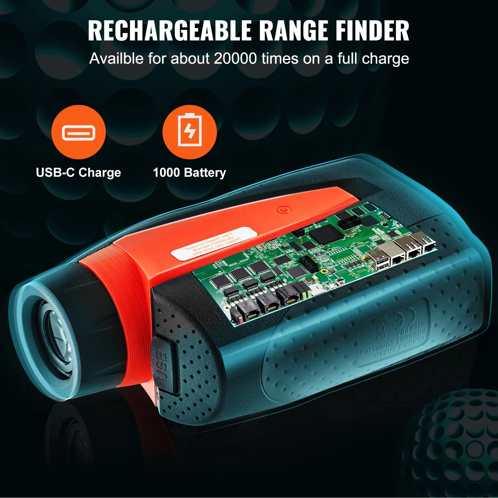 VEVOR Magnetic Golf Rangefinder - Image 7