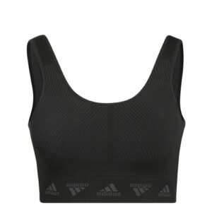 Sports Bra Adidas Aeroknit Black