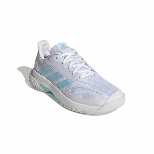 Women's Tennis Shoes Adidas Courtjam Control White - Image 7