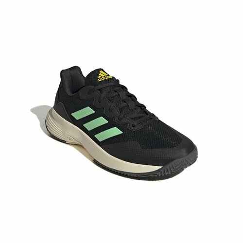 Men's Tennis Shoes Adidas GameCourt 2.0 Black - Image 6