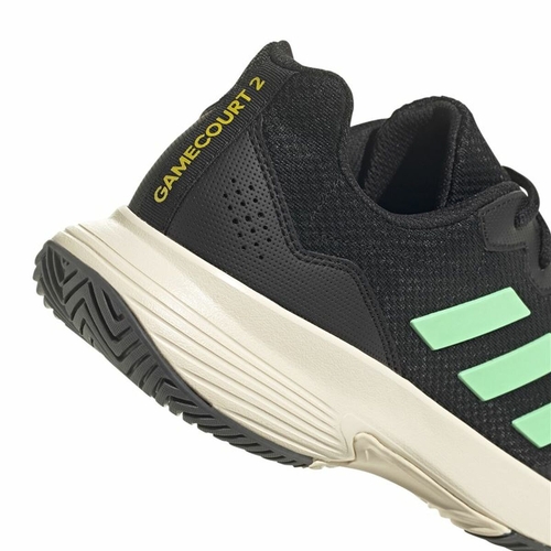 Men's Tennis Shoes Adidas GameCourt 2.0 Black - Image 4
