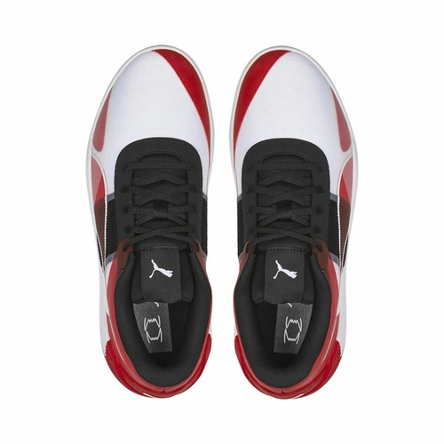Basketball Shoes for Adults Puma Fusion Nitro Team White Men - Image 7