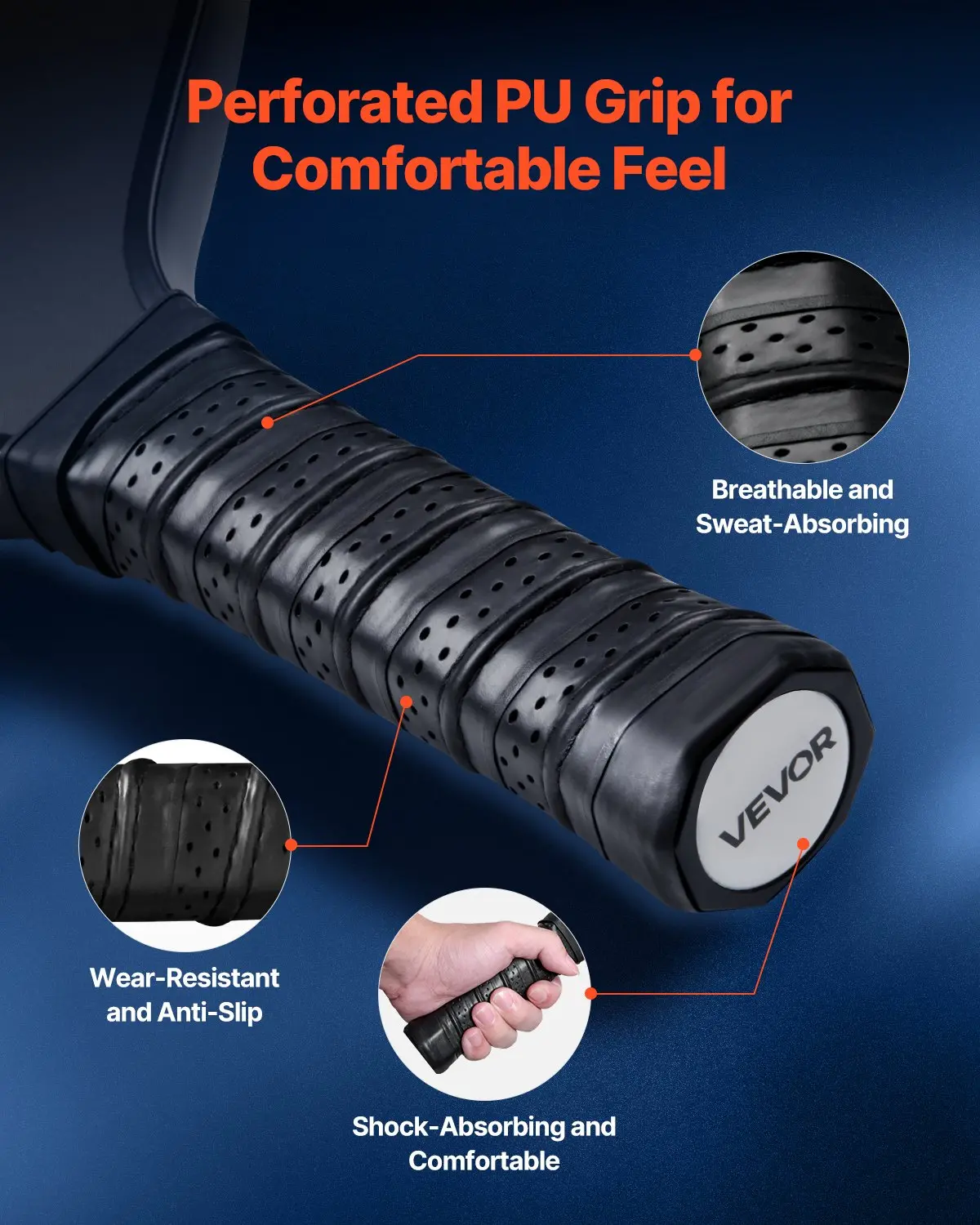 VEVOR Pickleball Paddle Honeycomb Core Professional - Image 3