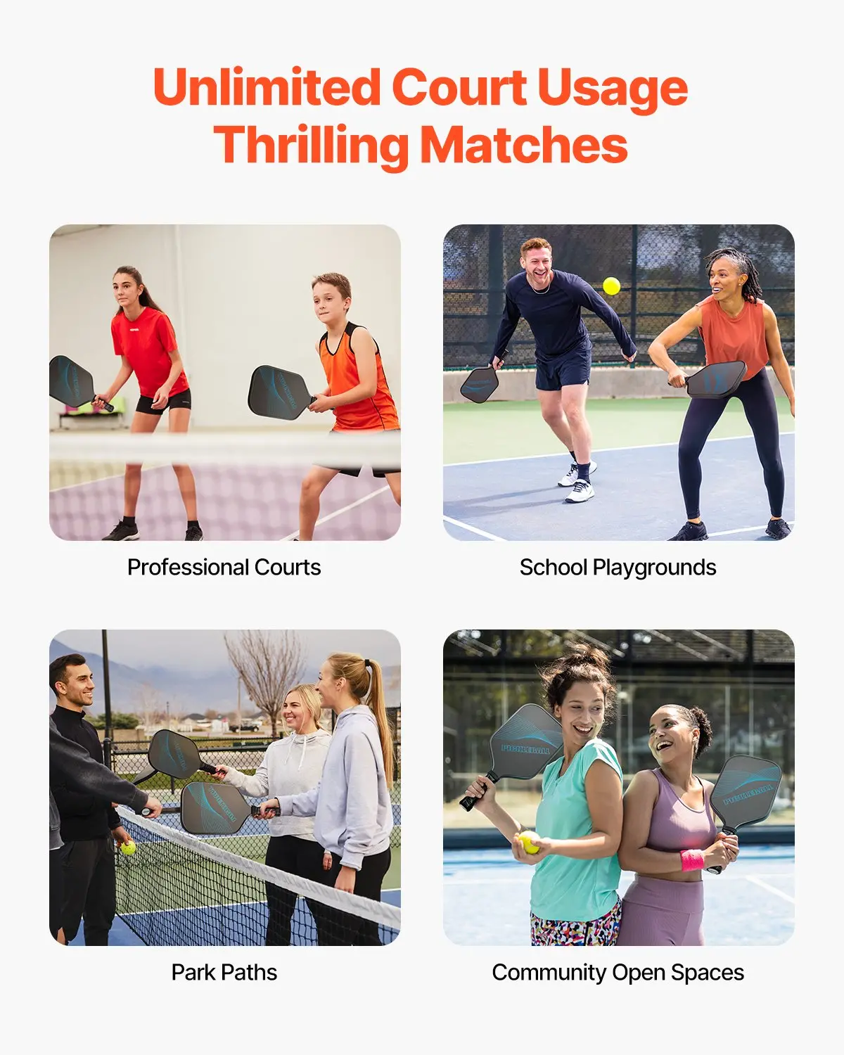 VEVOR Pickleball Paddle Honeycomb Core Professional - Image 5