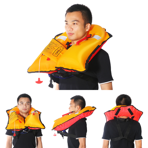 Life Jacket Survival Suit Red Color - Image 4